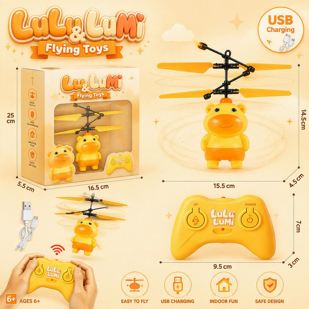 LuLu&LuMi Flying Toys