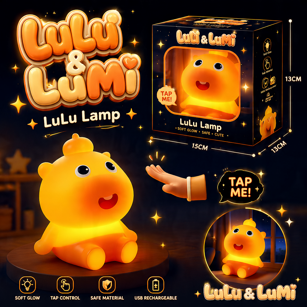 LuLu & LuMi Night Lamp 噜噜&噜妹 夜灯摆设