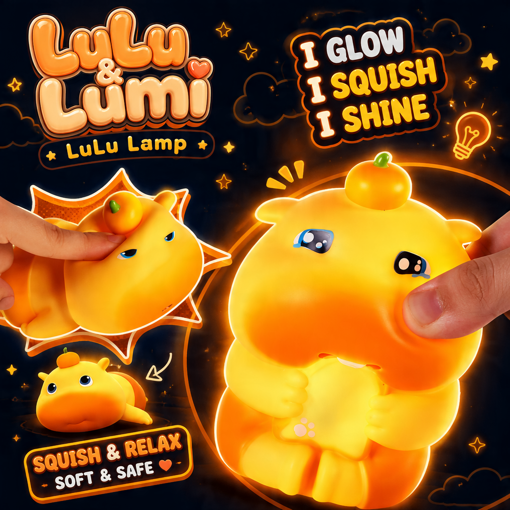 LuLu & LuMi Night Lamp 噜噜&噜妹 夜灯摆设