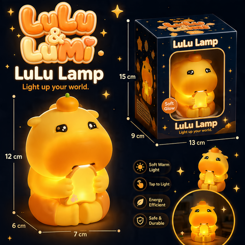 LuLu & LuMi Night Lamp 噜噜&噜妹 夜灯摆设