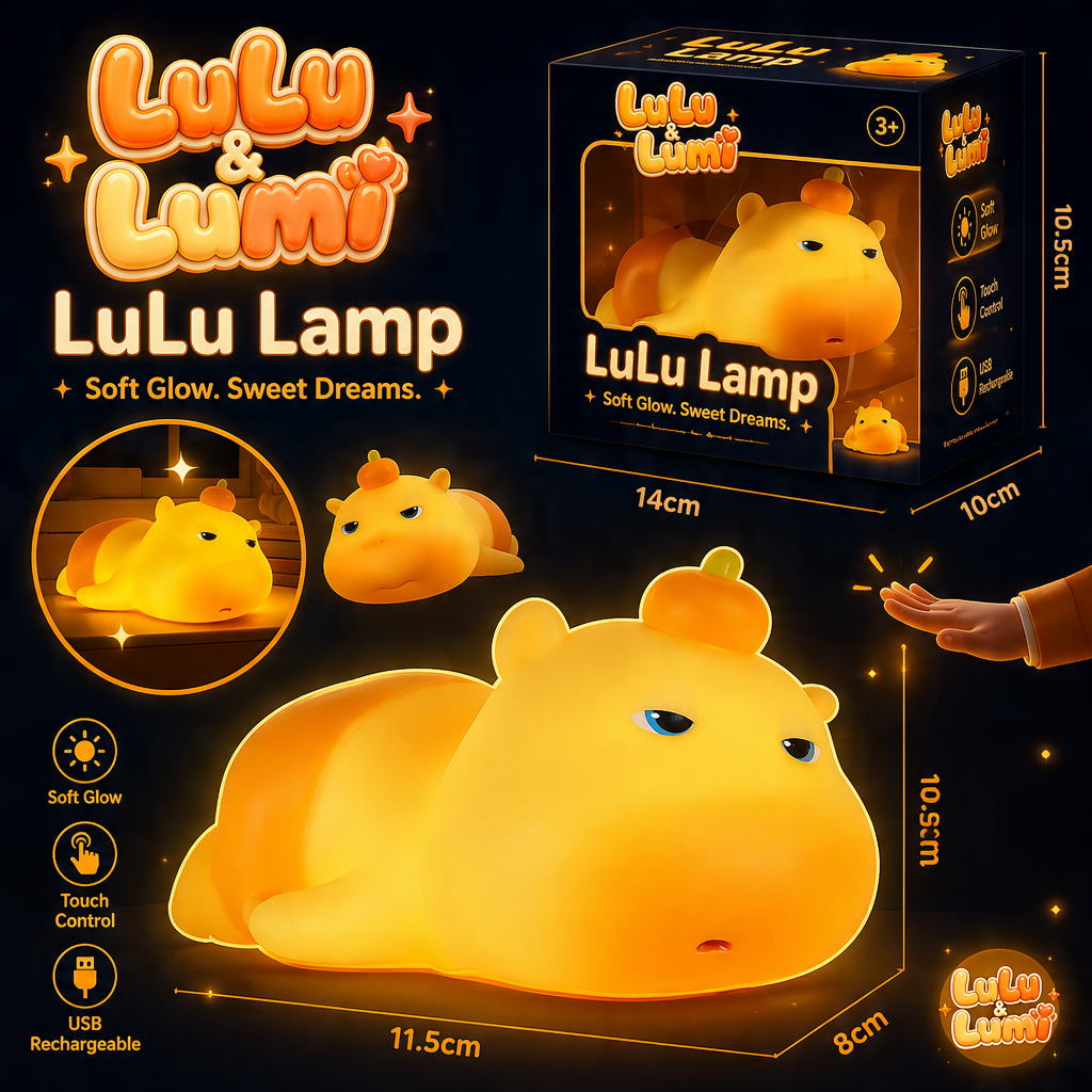 LuLu & LuMi Night Lamp 噜噜&噜妹 夜灯摆设