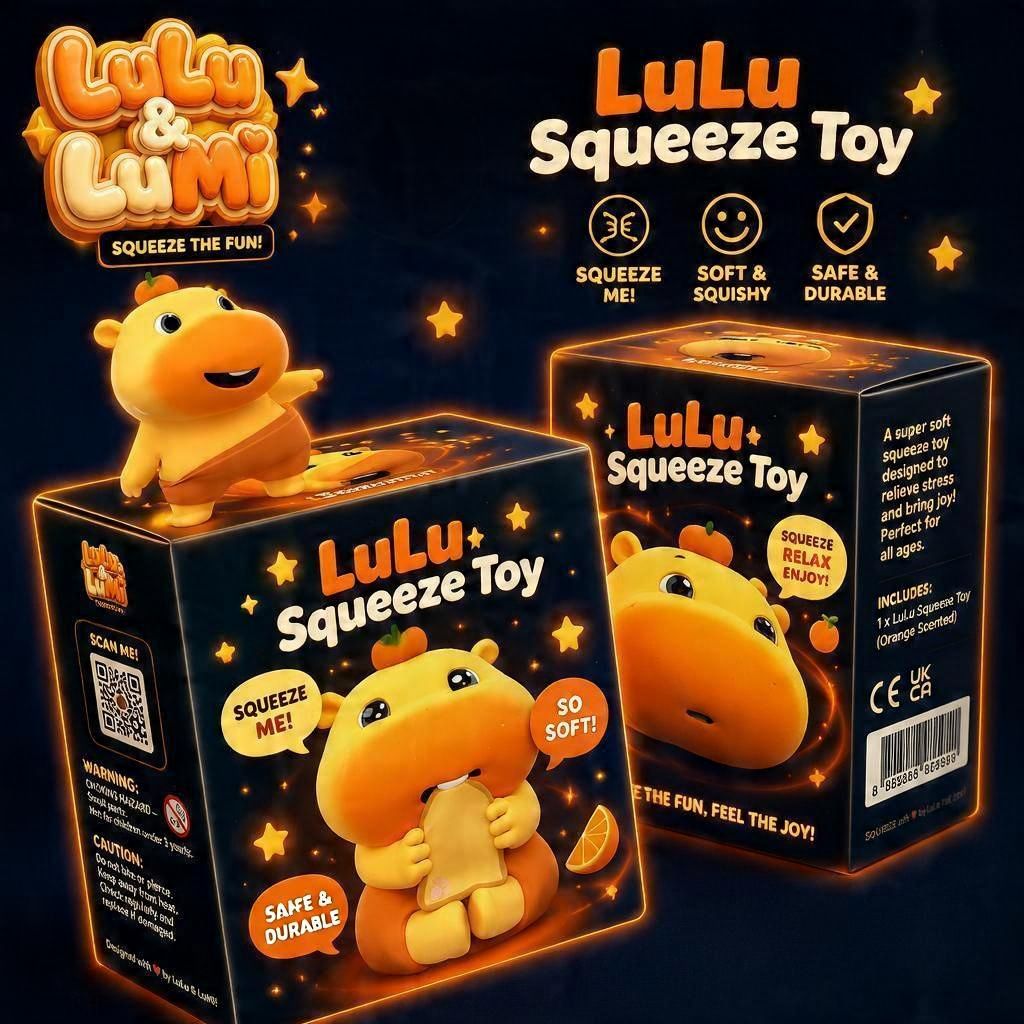 LuLu LuMi Squeeze Toy 噜噜噜妹 解压玩具