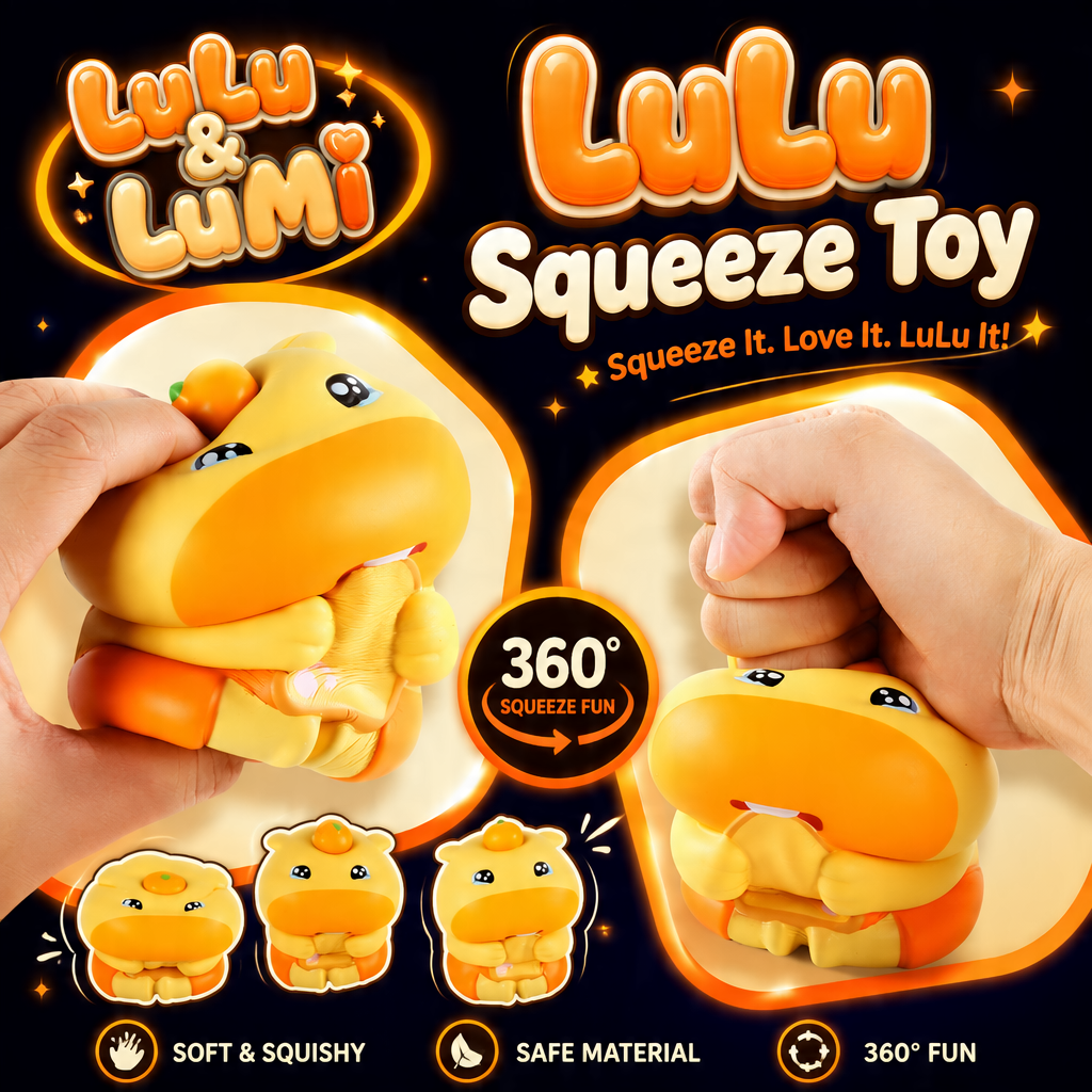 LuLu LuMi Squeeze Toy 噜噜噜妹 解压玩具