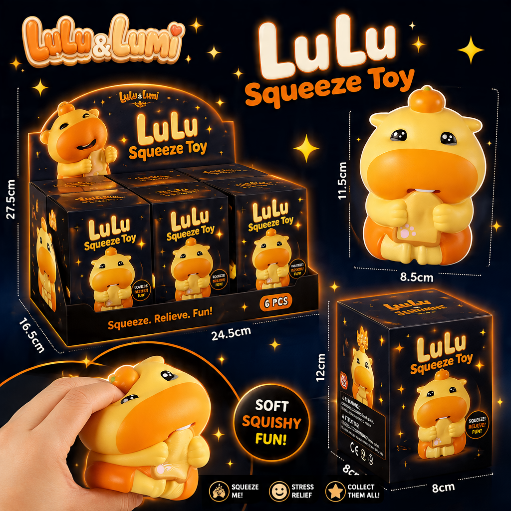 LuLu LuMi Squeeze Toy 噜噜噜妹 解压玩具