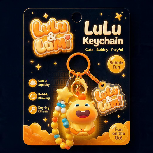 LuLu&LuMi Keychain  噜噜&噜妹 钥匙扣