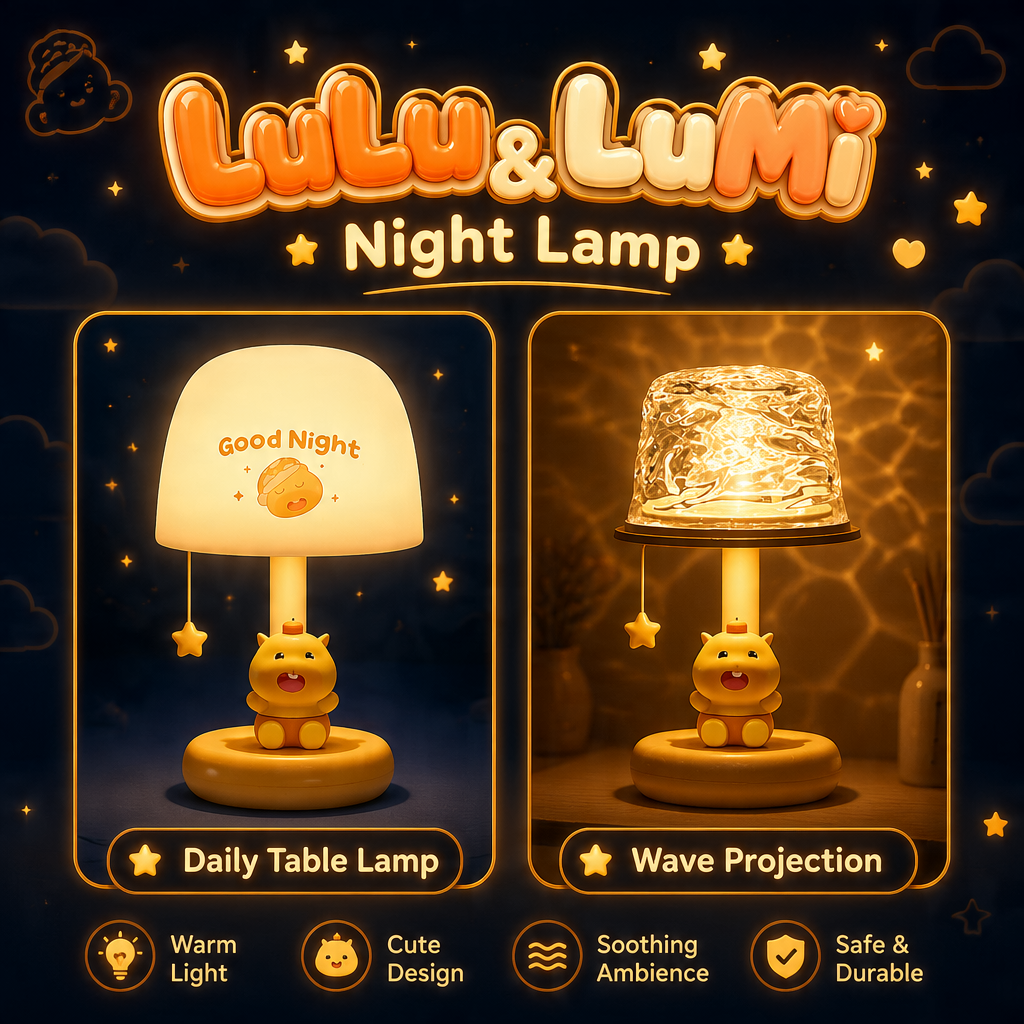 LuLu&Lumi Night Lamp 2.0  噜噜&噜妹夜灯2.0