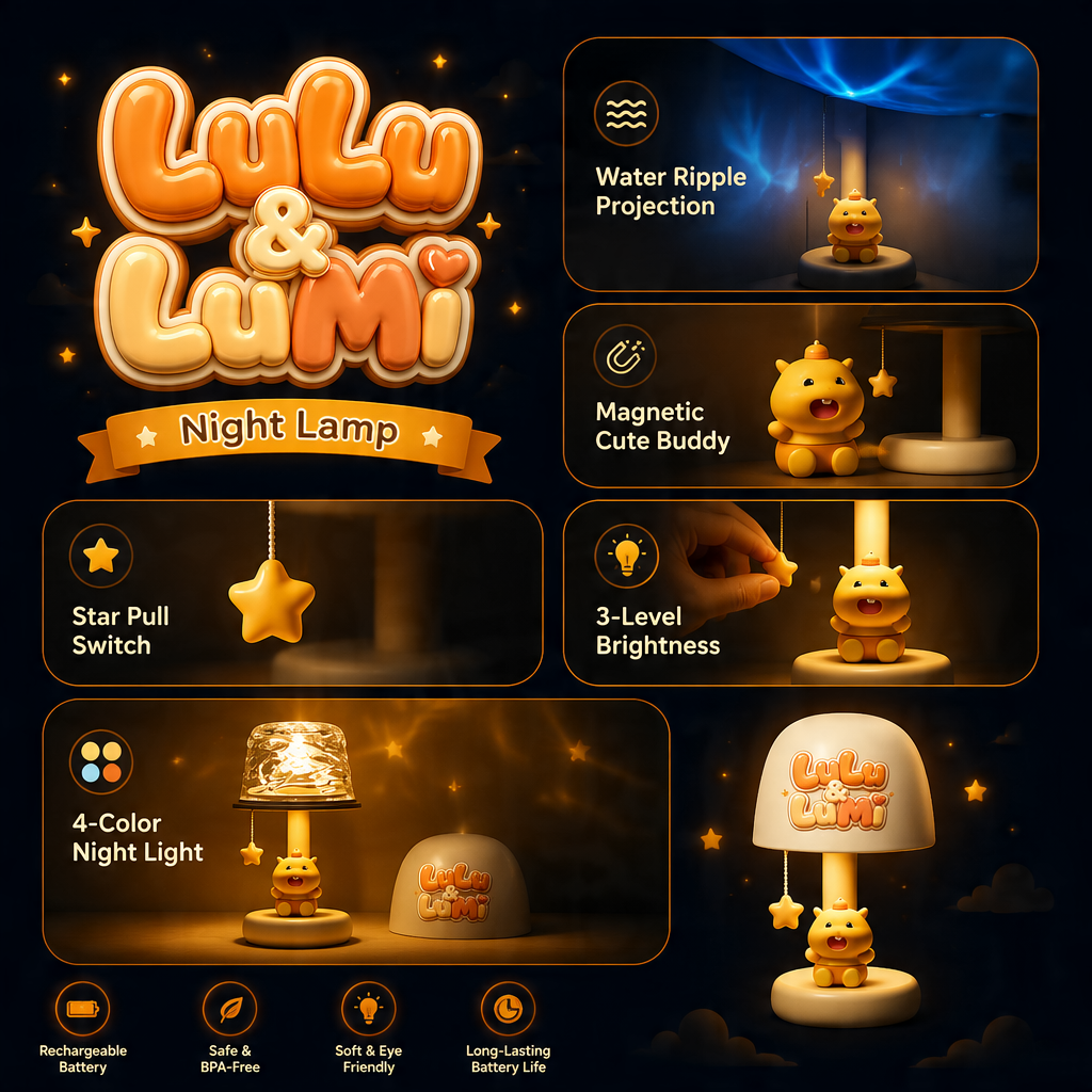 LuLu&Lumi Night Lamp 2.0  噜噜&噜妹夜灯2.0