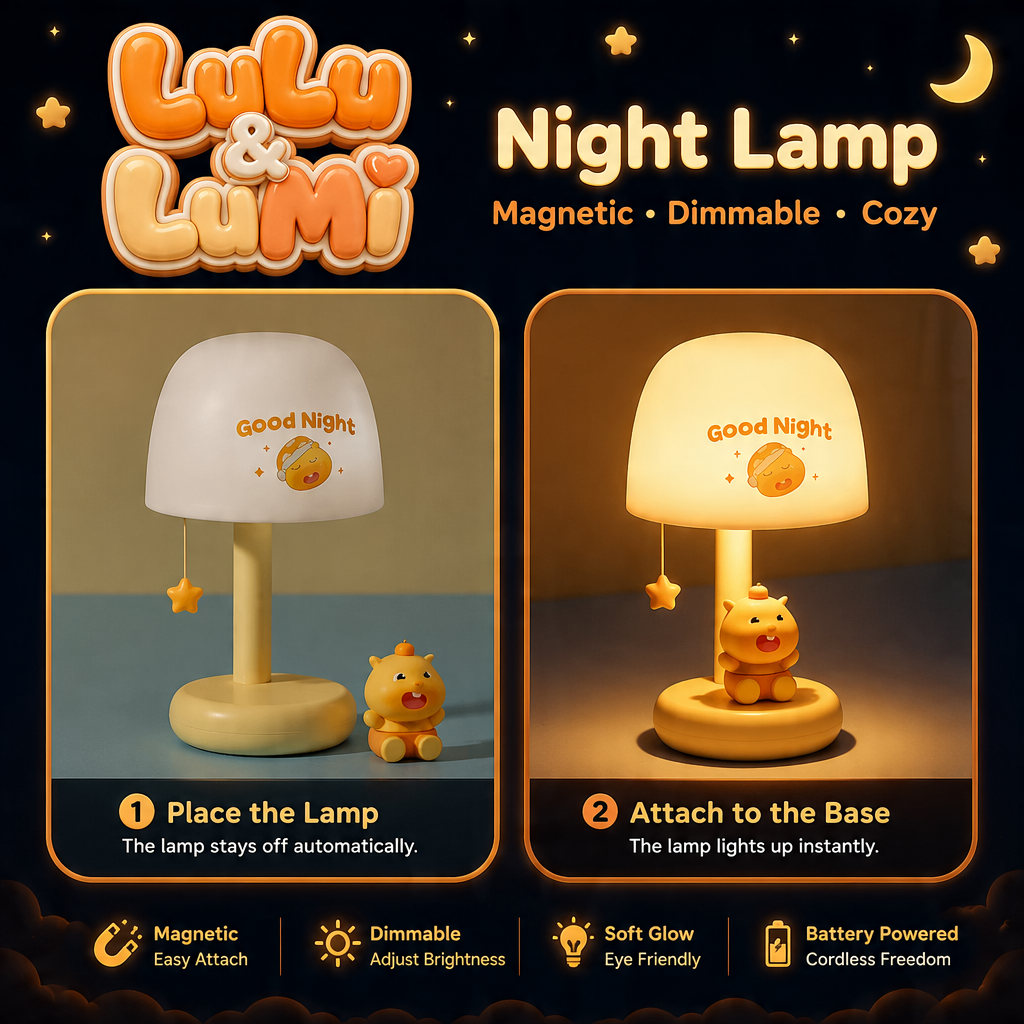 LuLu&Lumi Night Lamp 2.0  噜噜&噜妹夜灯2.0