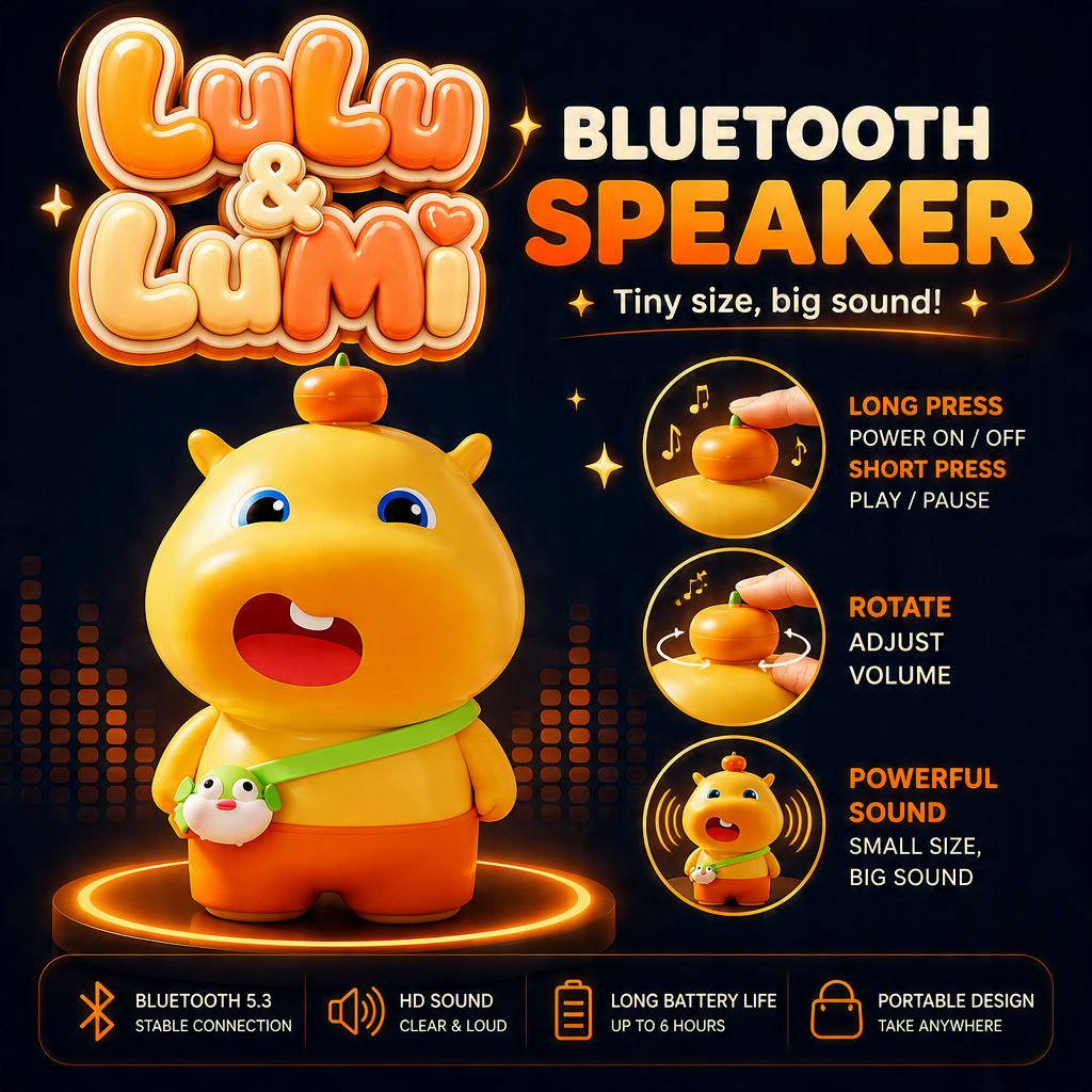 LuLu&LuMi Bluethooth Speacker 噜噜&噜妹蓝牙音响