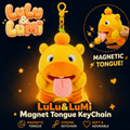 LuLu&LuMi Manget Tongue KeyChain 噜噜&噜妹 吸铁钥匙圈
