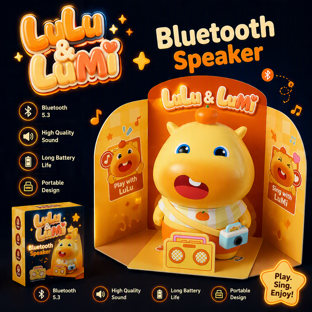LuLu&LuMi Bluethooth Speacker 噜噜&噜妹蓝牙音响