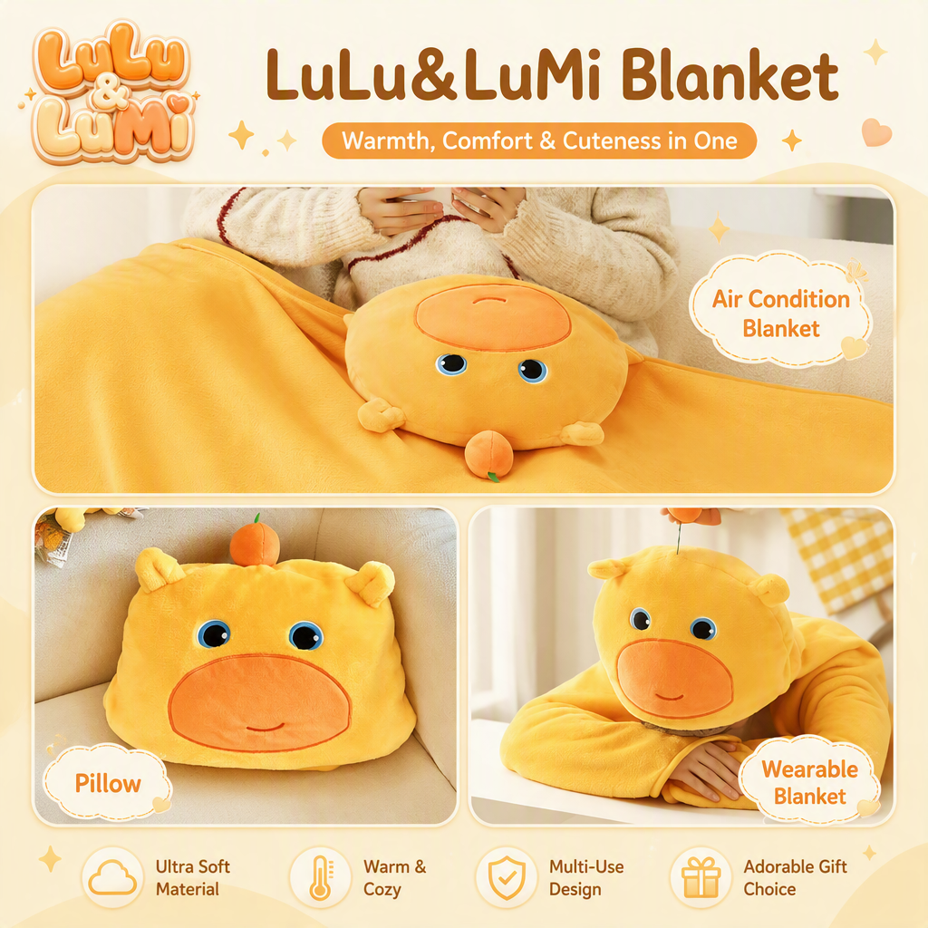 LuLu&LuMi Blanket Hoodie