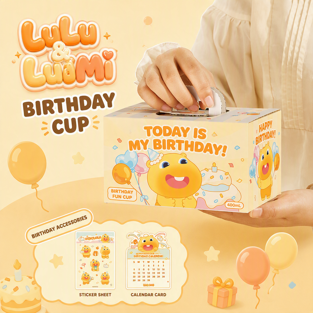 LuLu&LuMi Birthday Cup
