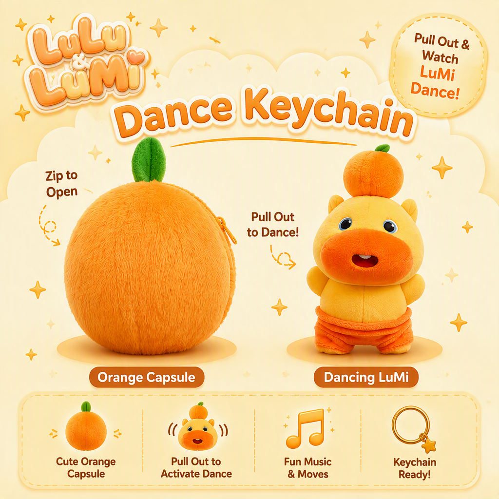 LuLu&LuMi Dance KeyChain