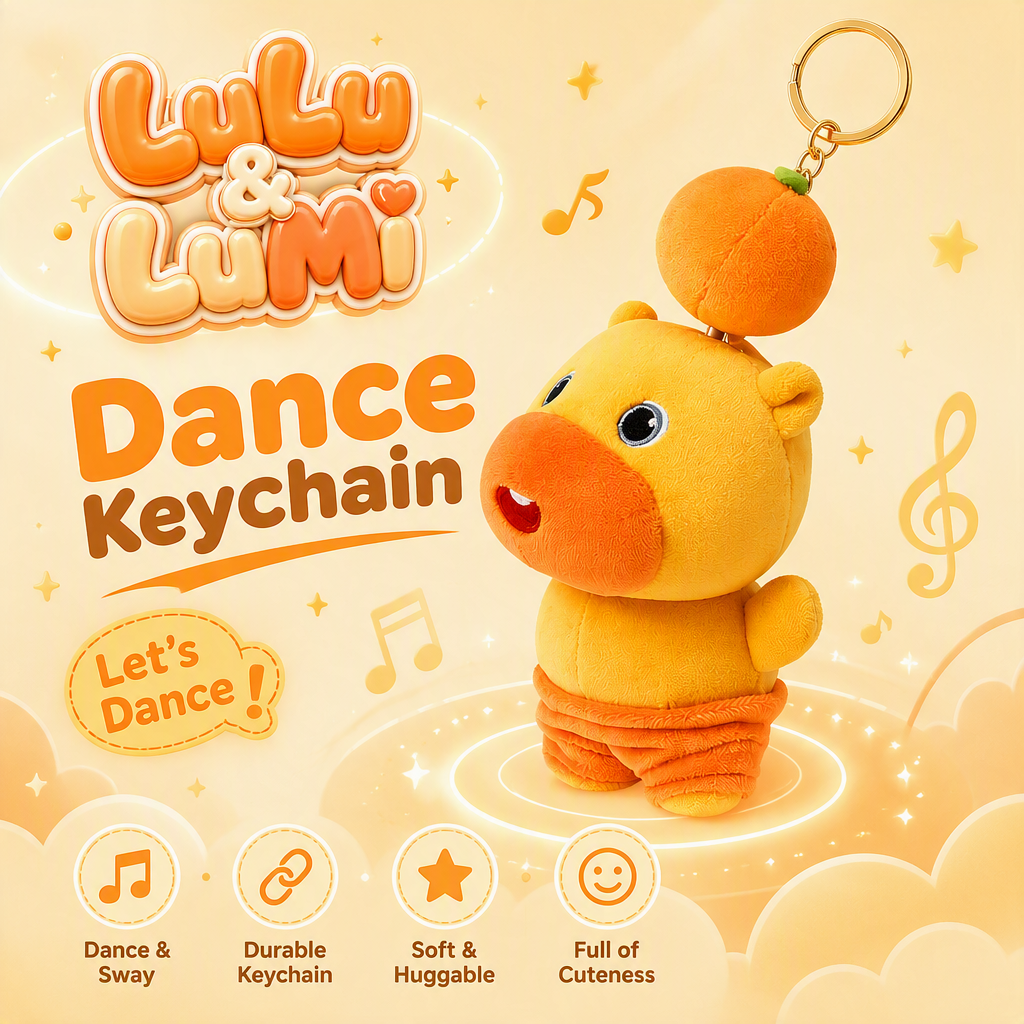 LuLu&LuMi Dance KeyChain