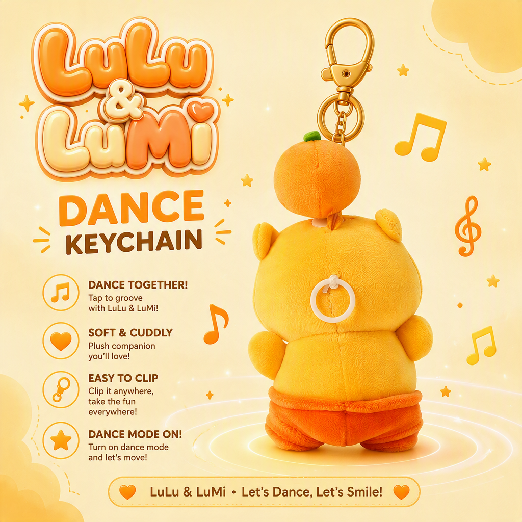 LuLu&LuMi Dance KeyChain