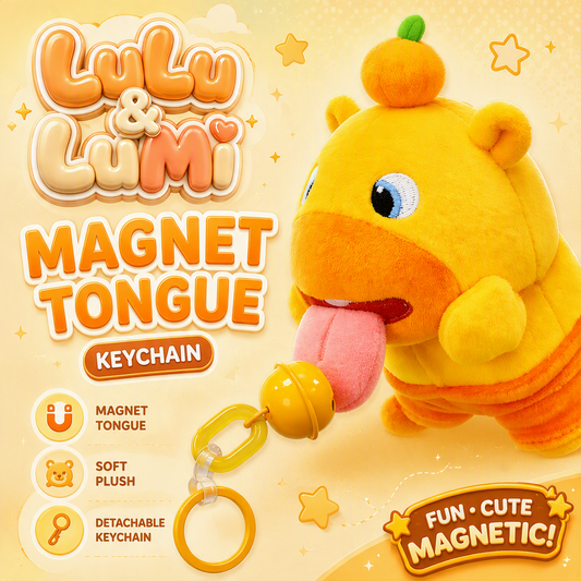 LuLu&LuMi Magnetic Tongue Keychain