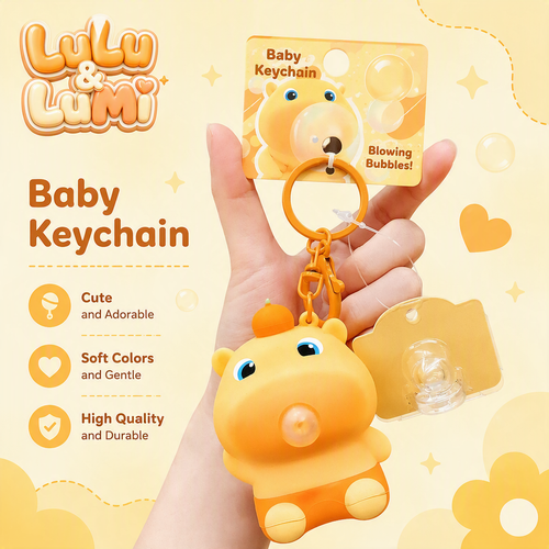 LuLu&LuMi Baby Keychain