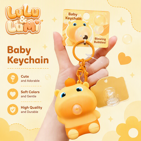 LuLu&LuMi Baby Keychain
