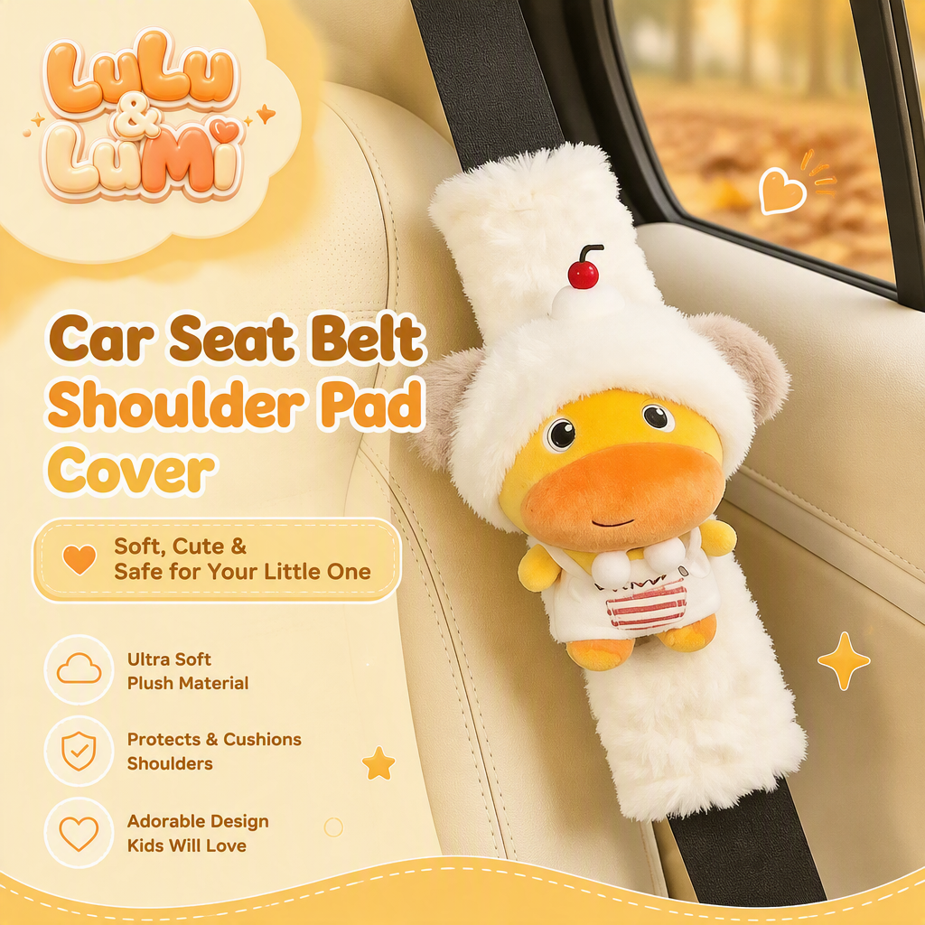 LuLu & LuMi シートベルト肩パッドカバー