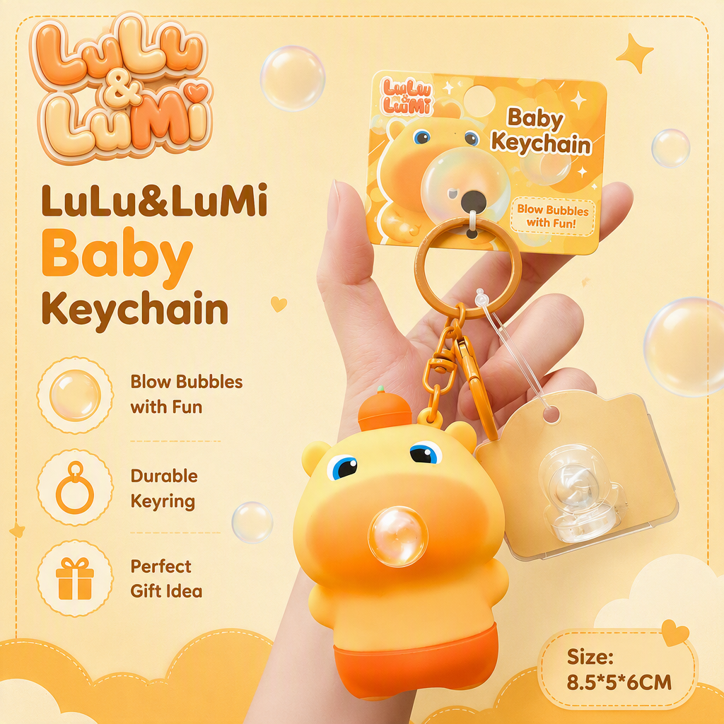 LuLu&LuMi Baby Keychain