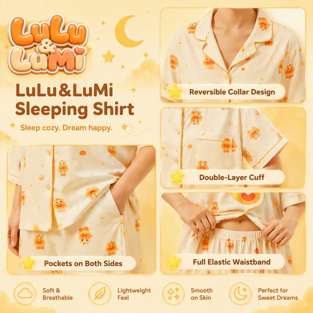 LuLu&LuMi Sleeping Shirt