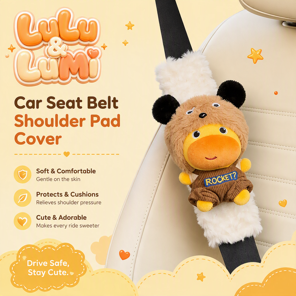 LuLu & LuMi シートベルト肩パッドカバー