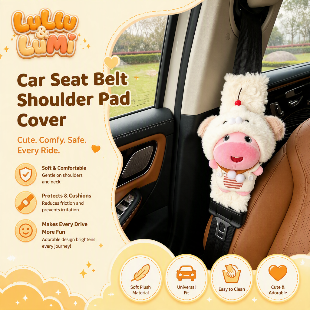 LuLu&LuMi Belt Shoulder Cover Pink
