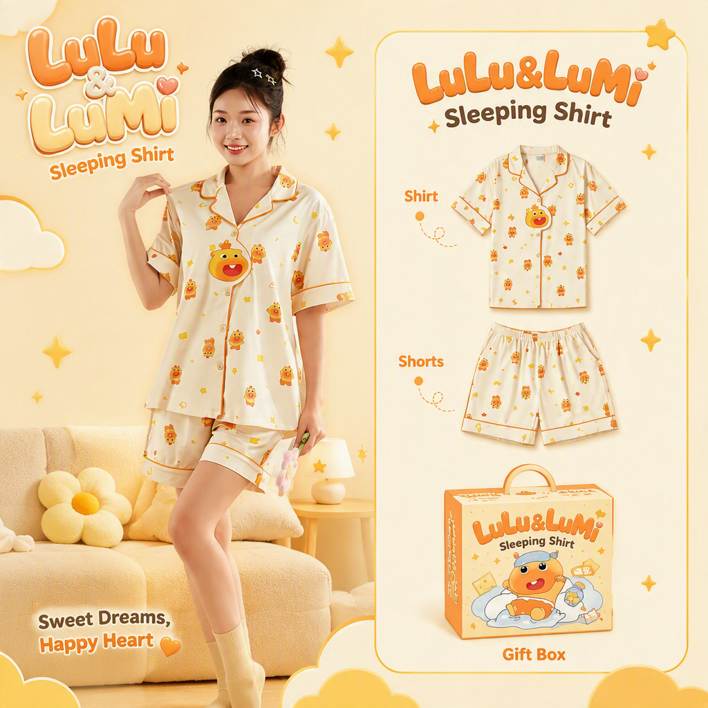 LuLu&LuMi Sleeping Shirt
